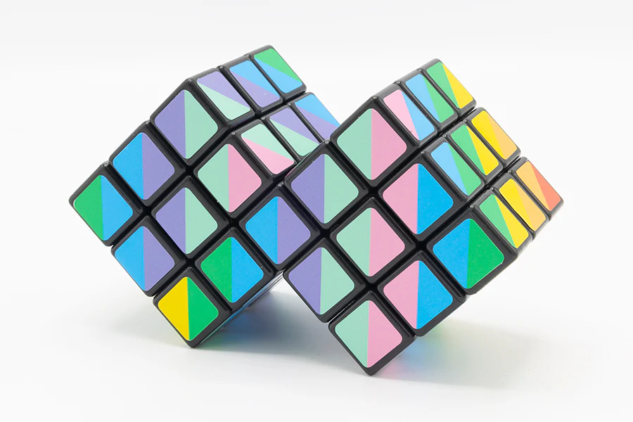 3x3 Double Rainbow Cube I