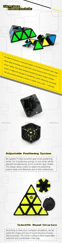 Cong's Design MeiChi Pyraminx - Image 3