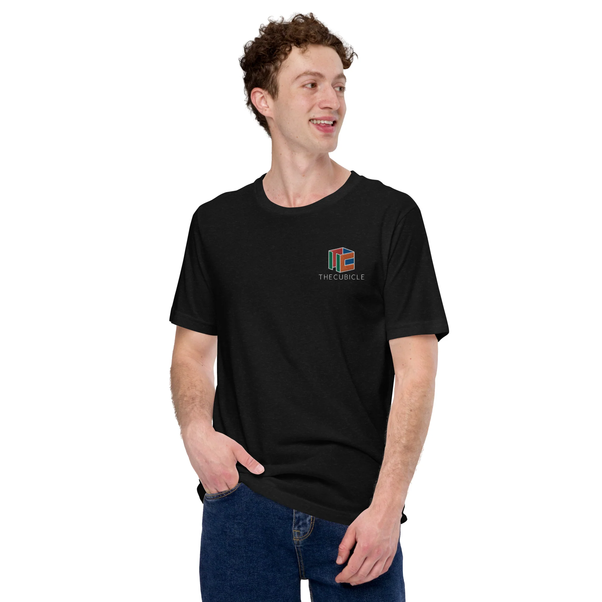 Cubicle 2022 Embroidered T-Shirt - Image 3