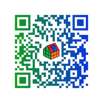 Cubing at Home 3x3 Logo (QR)