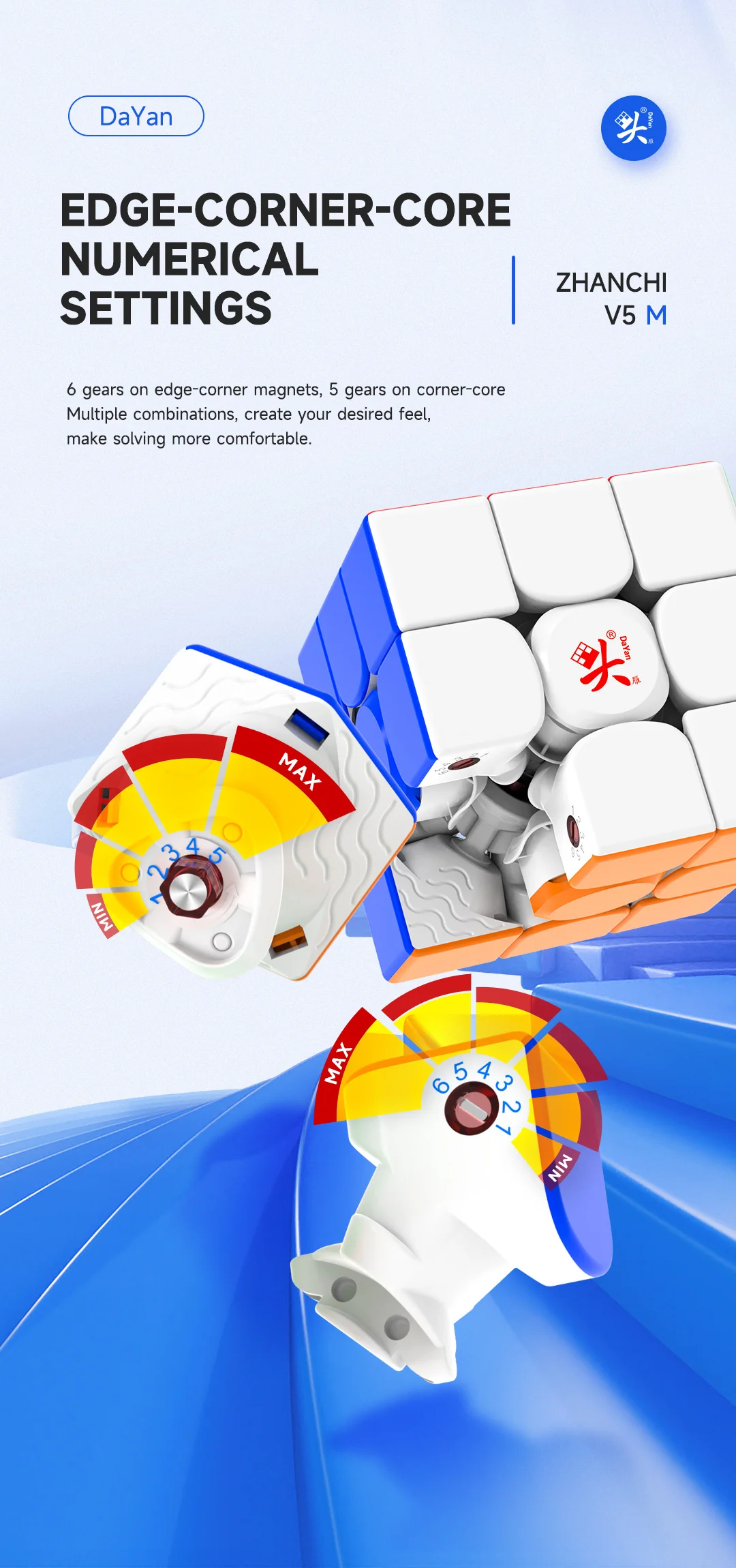DaYan ZhanChi V5 M 3x3 (Premium) - Image 6
