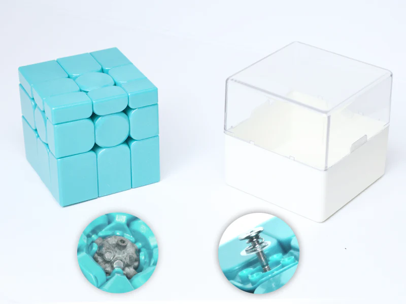 MFJS Mirror Cube 3x3 V2 (20-Magnet Nylon Core Larch Mod) - Image 2