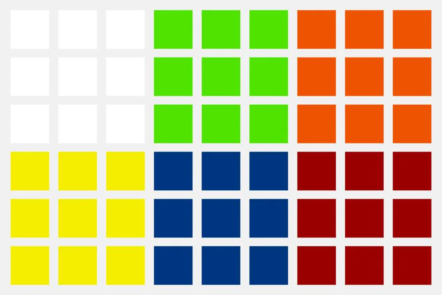 MoYu RS3 M 2020 3x3 Sticker Set - Image 5