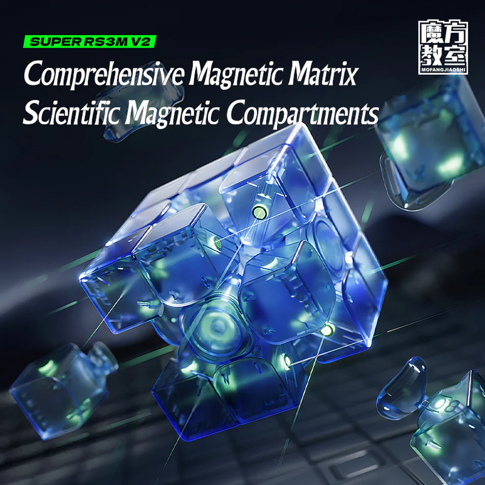 MoYu Super RS3 M V2 MagLev UV 3x3 - Image 4
