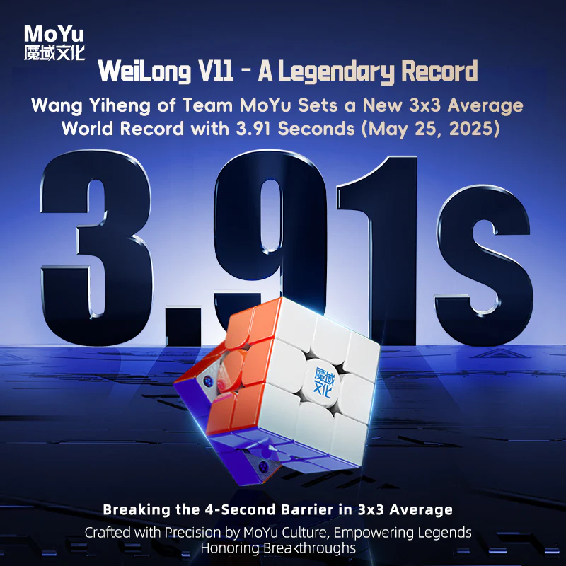 MoYu WeiLong V11 3x3 (20-Magnet Ball-Core + MagLev + UV) - Image 12
