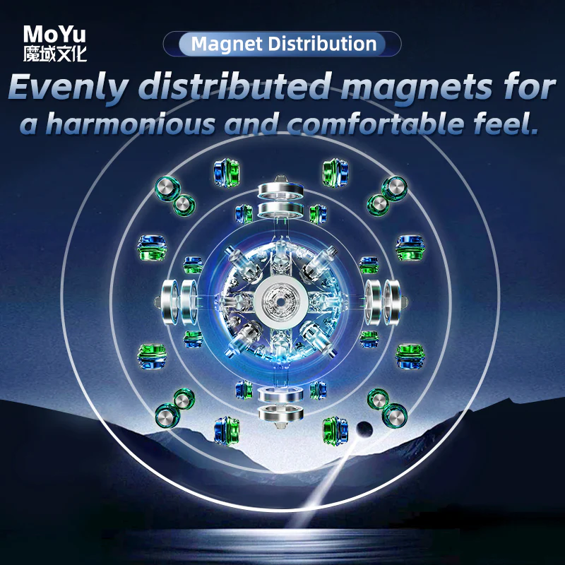 MoYu WeiLong V11 3x3 (8-Magnet Ball-Core + UV) - Image 6