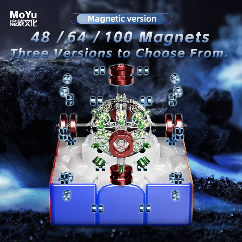 MoYu WeiLong V11 3x3 (8-Magnet Ball-Core + UV) - Image 7