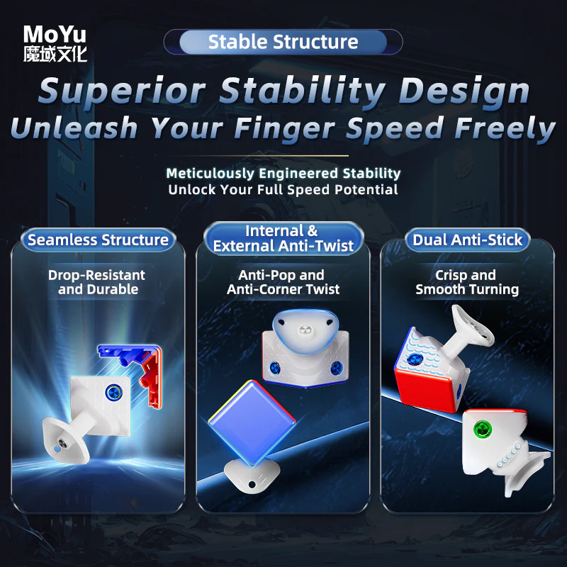 MoYu WeiLong V11 3x3 (Magnetic + UV) - Image 3