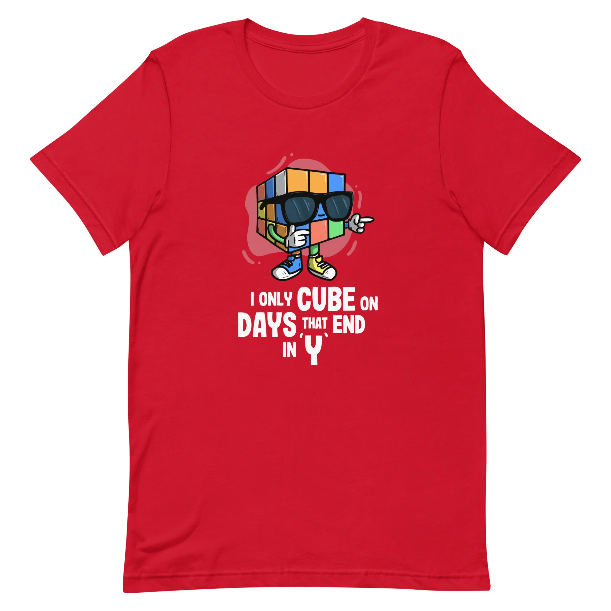 Only Cube On “Y” Days T-Shirt (Puzzle Pals) - Image 6