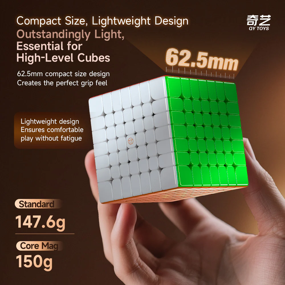 PiCube QiYi Warrior 7x7 SE (Core-Magnetic + Matte) - Image 5