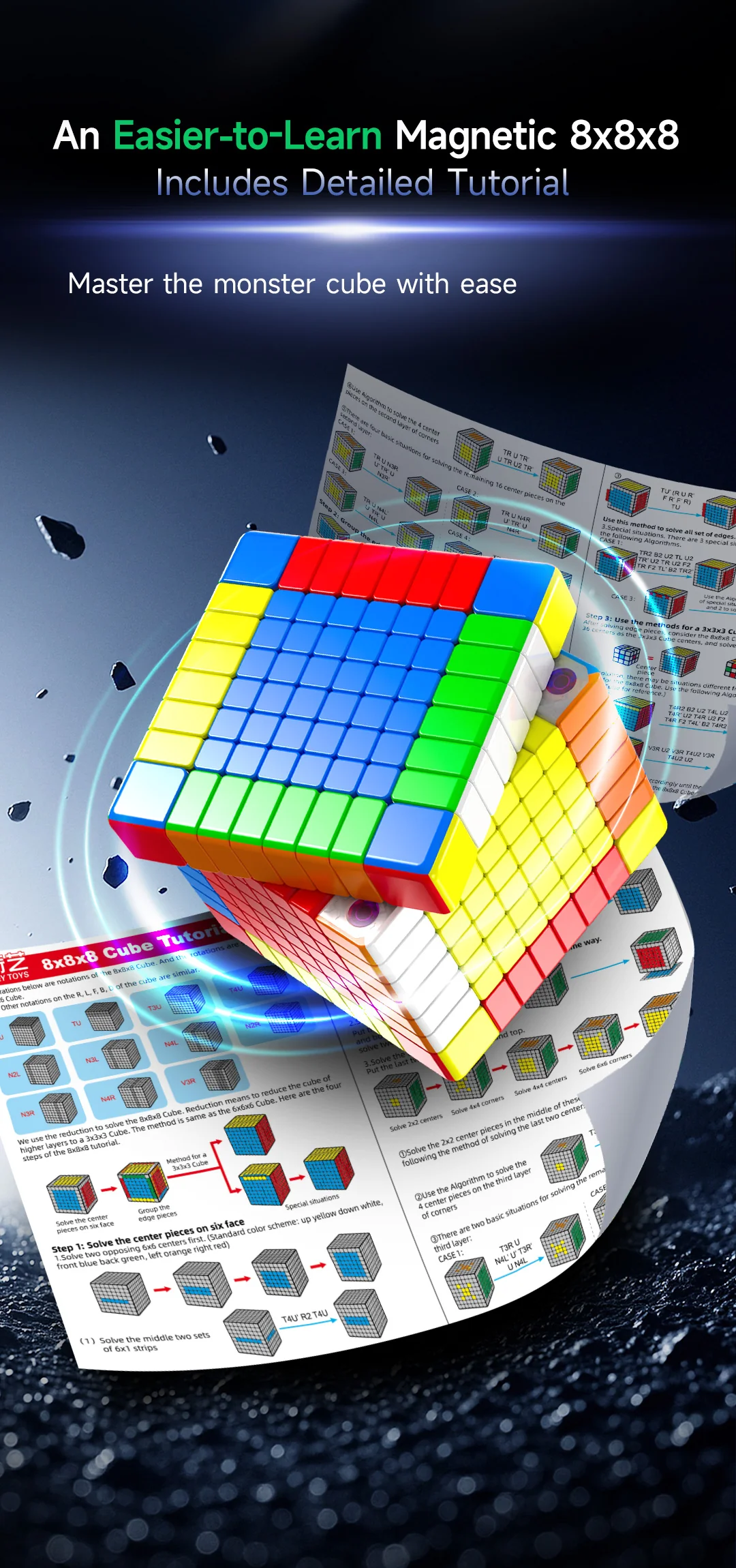 QiYi 8x8 (Magnetic + Ball-Core) - Image 11