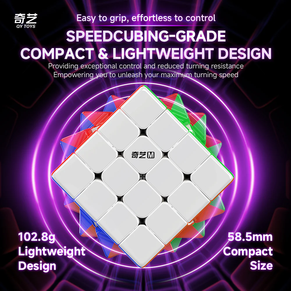 QiYi M Pro 4x4 V2 (Ball-Core + UV) - Image 8