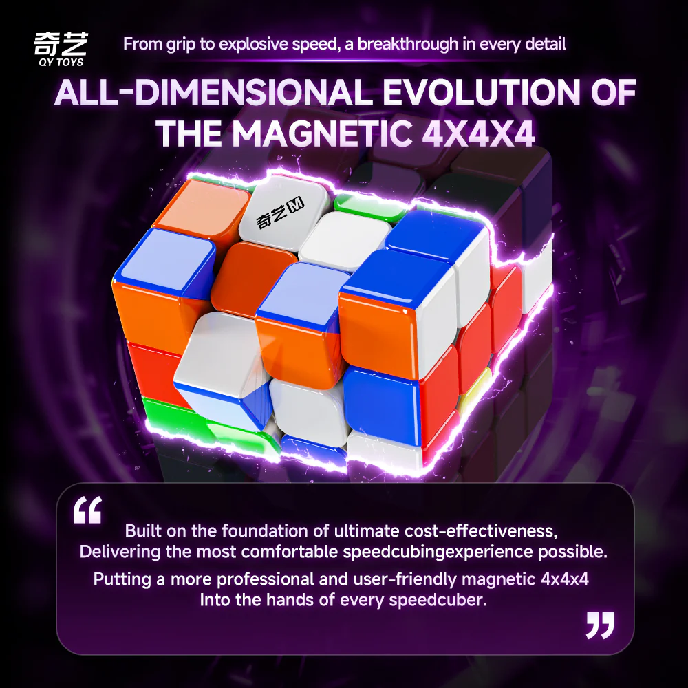 QiYi M Pro 4x4 V2 (Ball-Core + UV) - Image 9