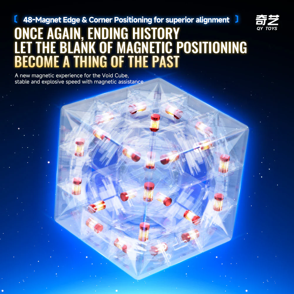 QiYi Speed Void Cube 3x3 (Magnetic + UV) - Image 5