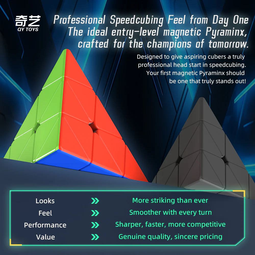 QiYi Warrior Pyraminx (Magnetic) - Image 10