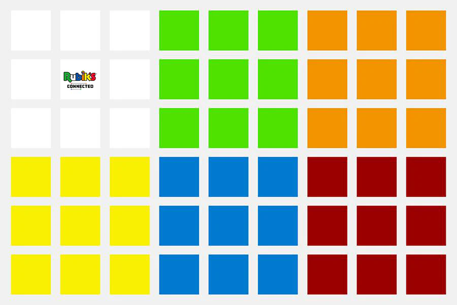 Rubik's Connected 3x3 Sticker Set - Image 4