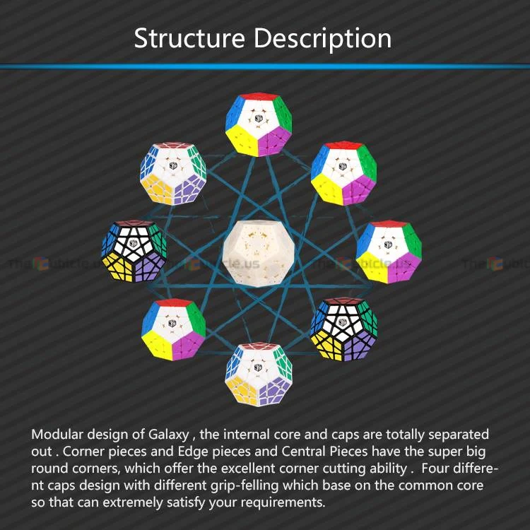 X-Man Galaxy Megaminx (Convex) - Image 6