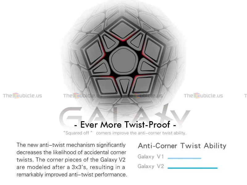 X-Man Galaxy Megaminx V2 (Concave) - Image 8