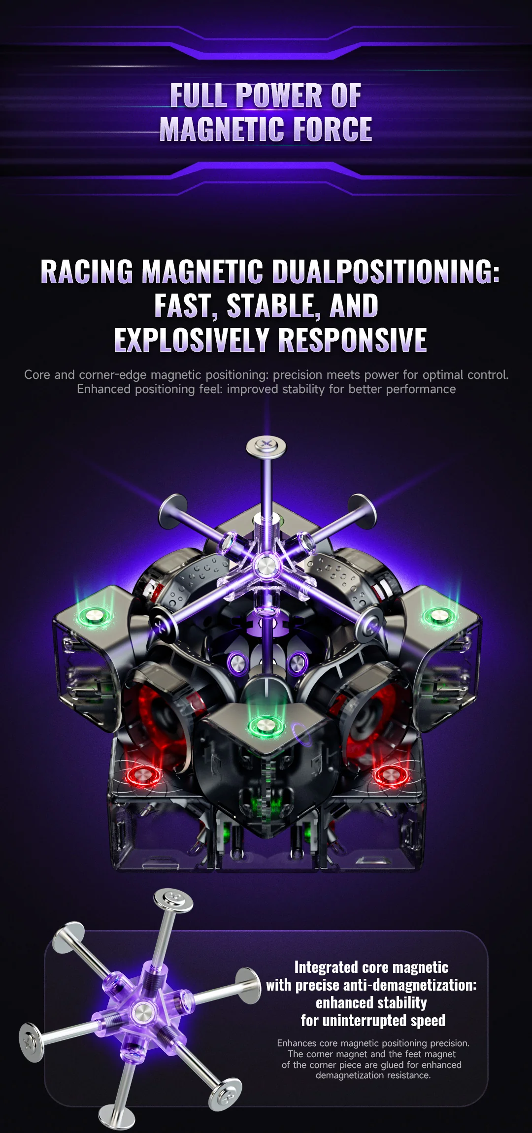X-Man XT3 V1 3x3 (Pioneer MagLev + UV) - Image 5