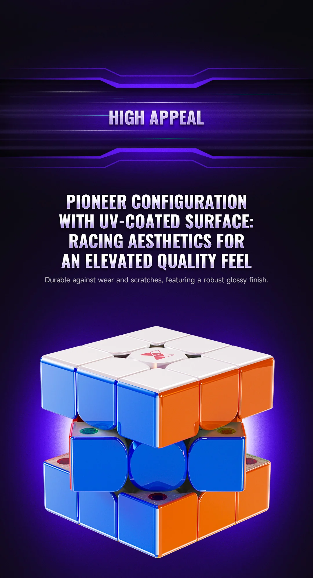 X-Man XT3 V1 3x3 (Pioneer MagLev + UV) - Image 9