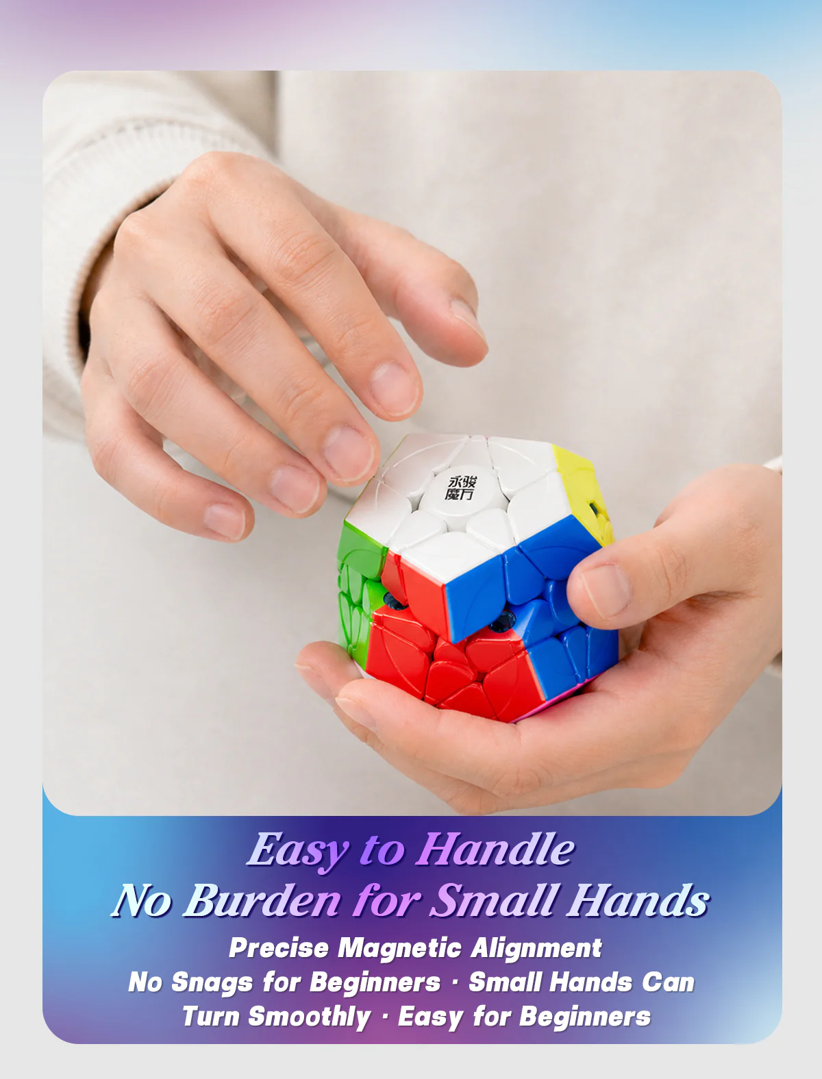 YJ Pocket Mini Megaminx (5.5cm, Magnetic + Ball-Core) - Image 11