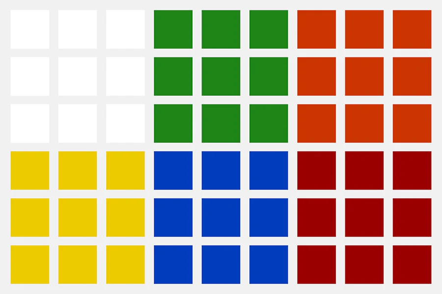 YuXin HuangLong 3x3 Sticker Set - Image 6