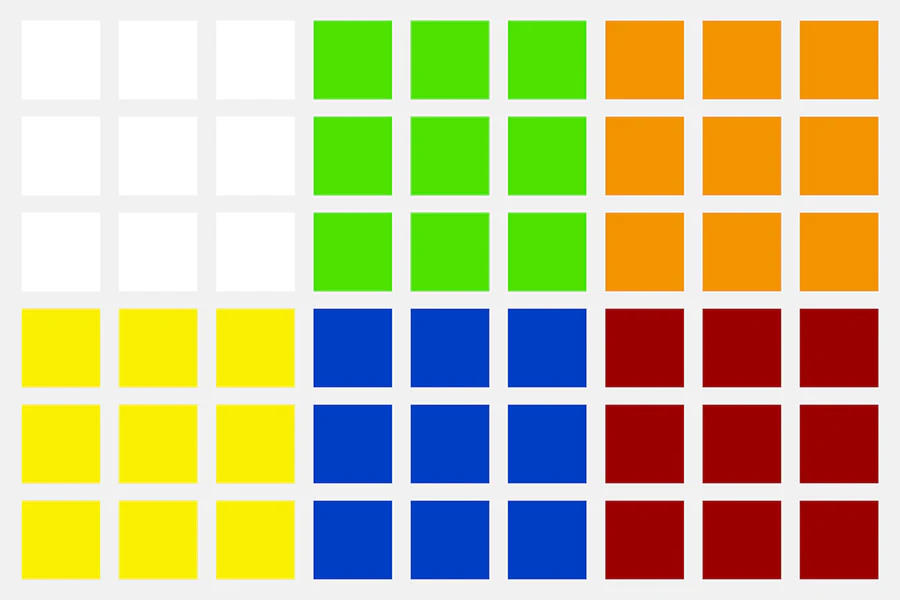 YuXin Little Magic 3x3 Sticker Set - Image 3