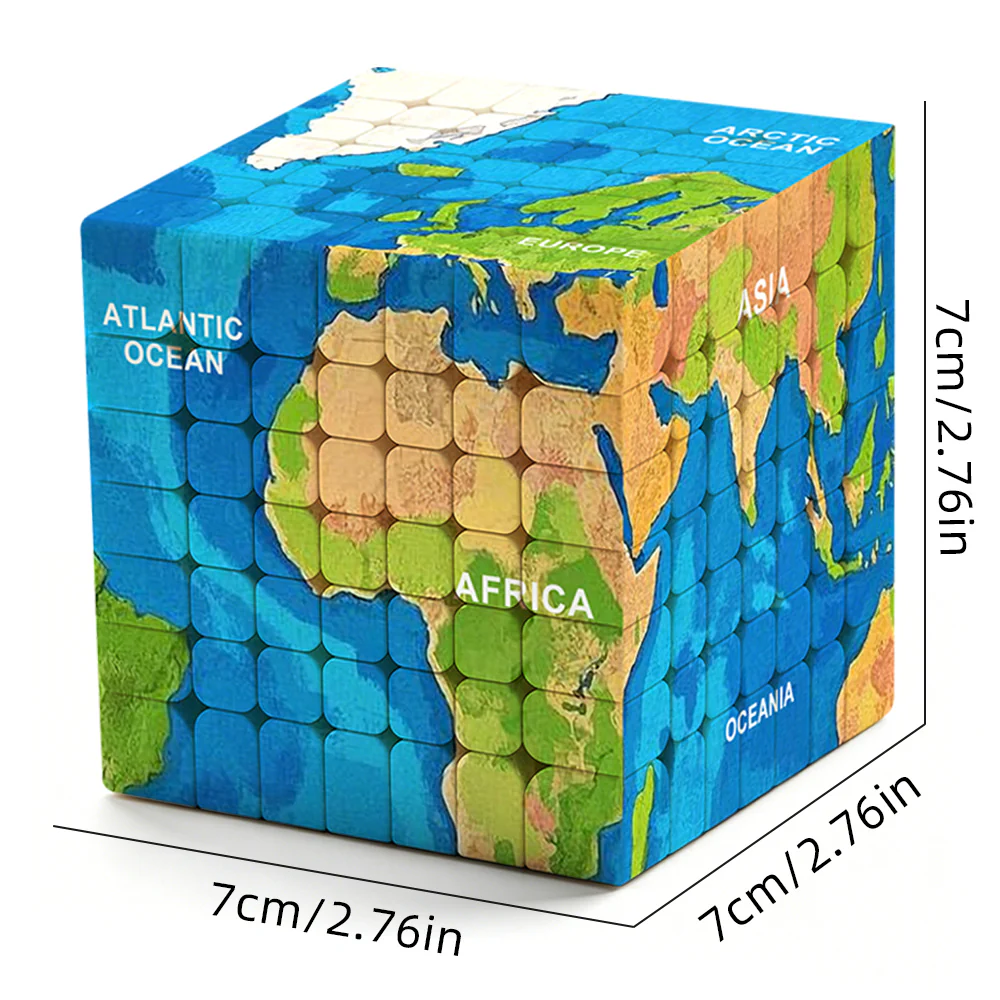 Ziina World Map 7x7 (B) - Image 4